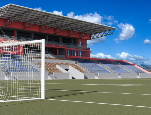 3D Stadium Design and Phasing Animation – Marneuli, Georgia