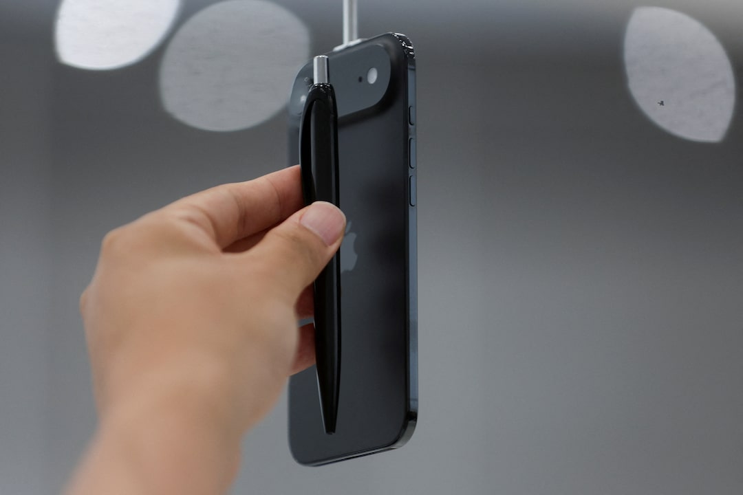 Apple iPhone Air 2025 showcasing its slim titanium design and ceramic shield glass
